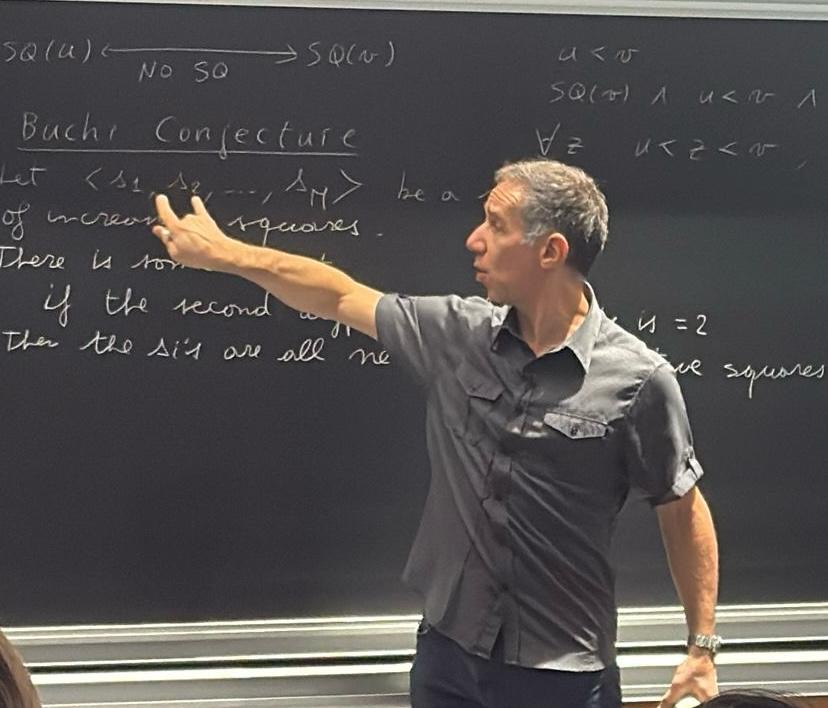 Teaching session related to verification